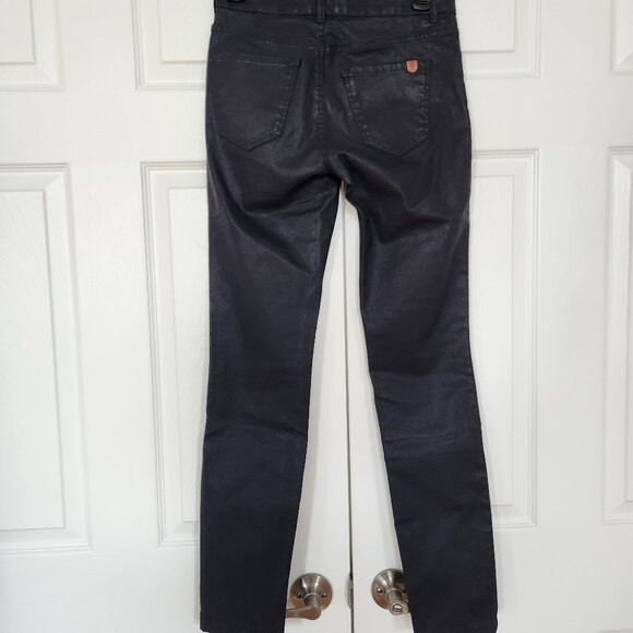 MASSIMO DUTTI SKINNY FIT BLACK THICK COTTON PANS NEW SIZE 4 - Picture 13 of 13